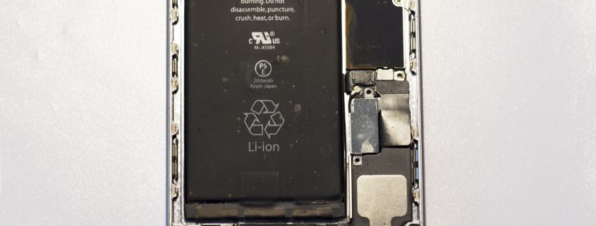 iPhone 6 plus na in wc te zijn gevallen waterschade