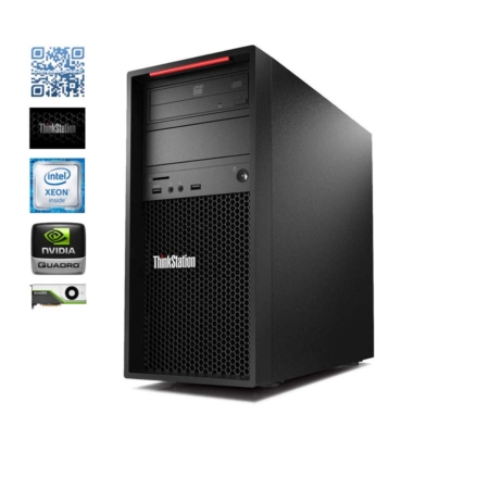 Computergeeks - Lenovo Thinkstation P520c Intel Xeon W-2123 Front