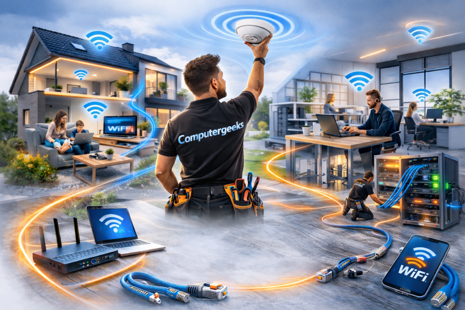 Computergeeks - WiFi installatie