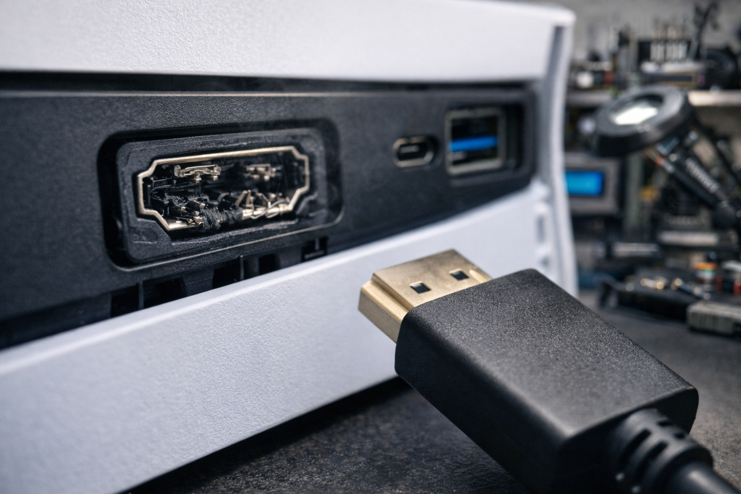 Computergeeks Playstation HDMI reparatie